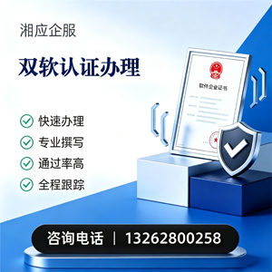 吉林双软认证申报服务