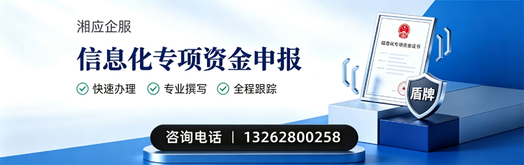 吉林信息化专项资金申报服务