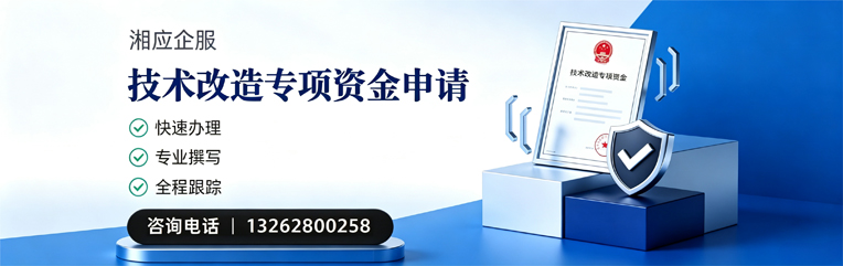 吉林技术改造专项资金申报服务