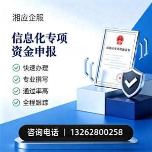 吉林信息化专项资金申报服务