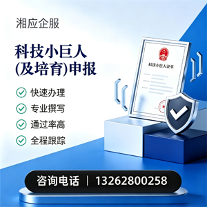 吉林科技小巨人及培育企业申报服务